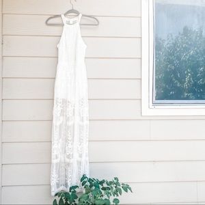 Boho Wedding / Engagement White Summer Dress